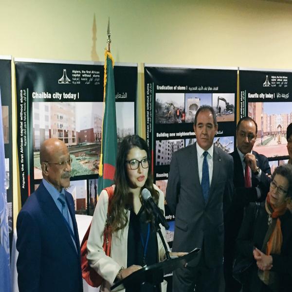 Zoukh à New-York pour une exposition sur l'eradication de l'habitat précaire à Alger (Photos)