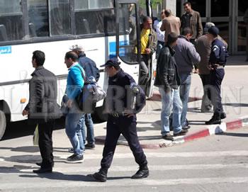 La ville complètement quadrillée