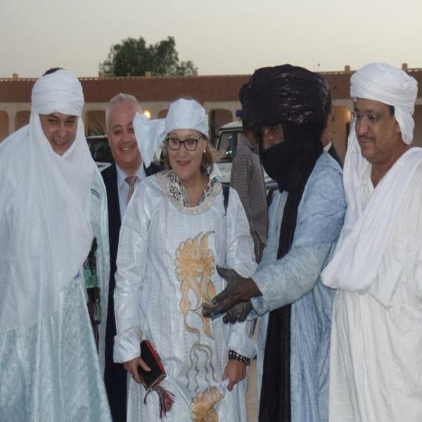 L'ambassadrice US découvre le sud algérien (Photos)