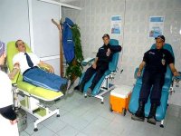 Campagne de don de sang au niveau des postes de police