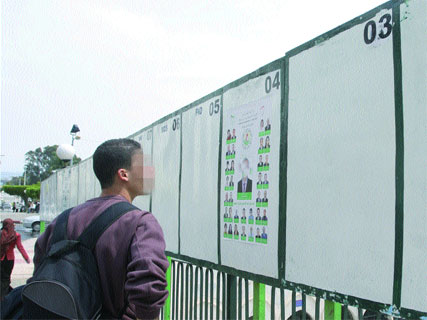 Différents discours des candidats