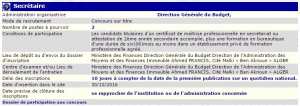 recrutement 30/10/2016 - secrétaire à la direction du budget Ben Aknoun Alger