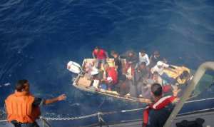 افشال عملية  حرقة  18 شابا انطلقوا من سواحل عين تموشنت نحو اسبانيا