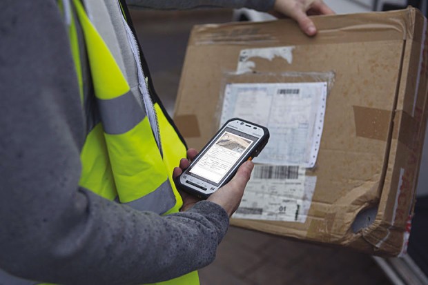 Des PDA, appareils numériques, pour le relevé des compteurs