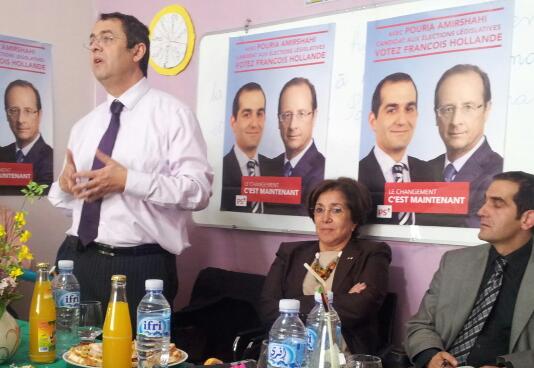 Des socialistes français à Sétif