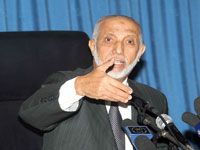 Abdelaziz Belkhadem à Aïn Defla