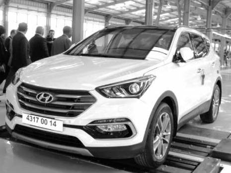 Sortie du premier véhicule Hyundai de l'usine de Tiaret