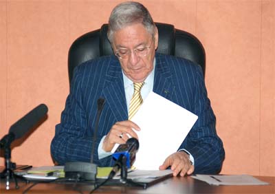 Quand Ould Abbès joue au candidat !