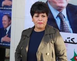 فوزية بن سحنون في قائمة التجمع بالعاصمة