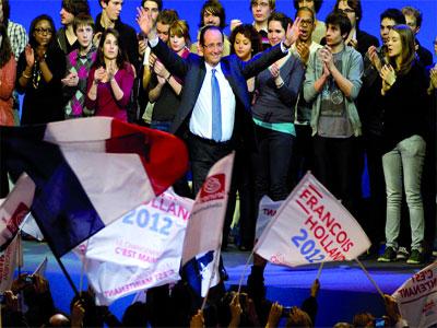 François Hollande favori des Français et président de la République