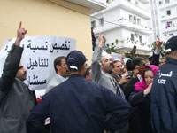 الآنباف ينجح في تجنيد الآلاف من قواعده في تجمع العاصمة