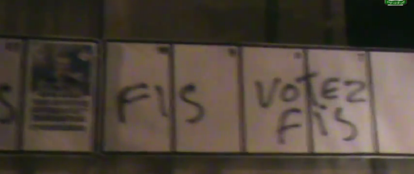 أحياء الجزائر العاصمة تنتخب على الجبهة الإسلامية للإنقاذ قبل 10 ماي