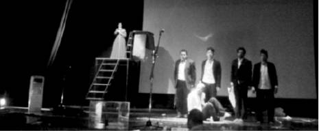 La pièce Blâme clôt la manifestation