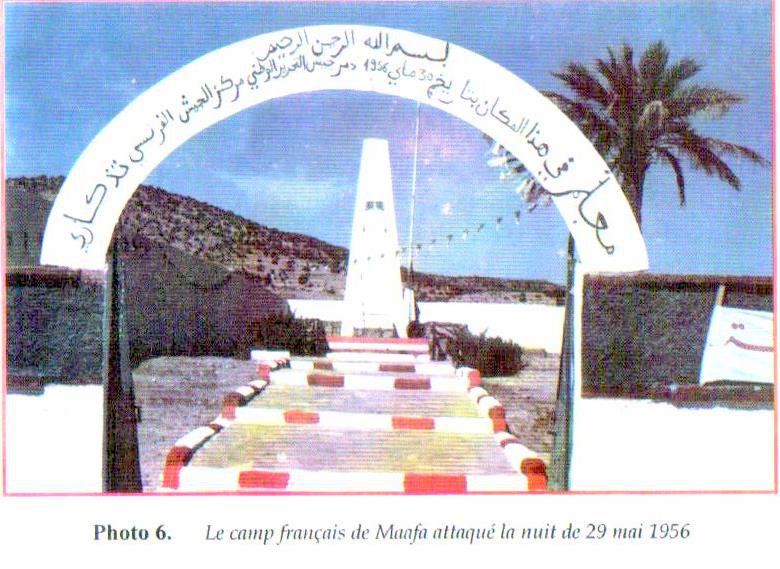 larmée française sinstalla à Tafrent