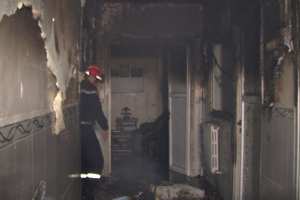 رعب وفرار للمرضى إثر حريق مهول بمستشفى سيدي بلعباس