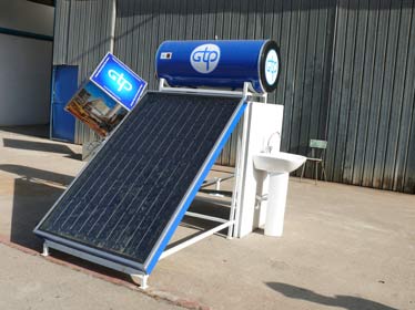 Un chauffe-eau solaire 100 % GTP Sonatrach ... un peu trop cher