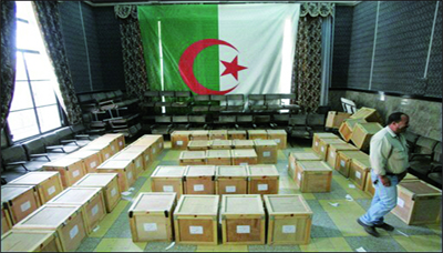 Tout est fin prêt pour recevoir les électeurs