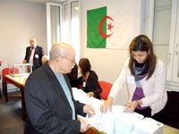 Vote dans la communauté émigrée en France