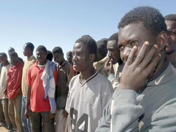 Le réseau démantelé