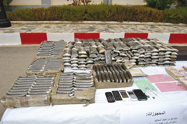 21 tonnes de drogue, dont 11 kg de cocaïne, saisies
