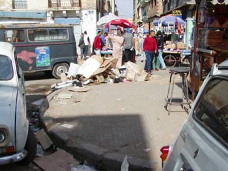 Le centre-ville est insalubre