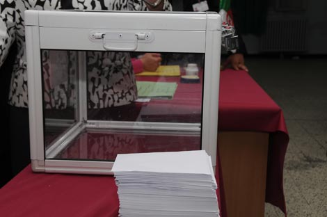 تحطيم 7 صناديق في ليوة ببسكرة