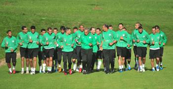 Deuxième stage des Verts lundi prochain