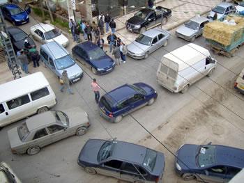 Embouteillage à la Nouvelle-Ville