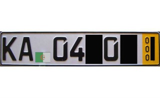 Nouvelle plaque d'immatriculation dès 2017 : un numéro unique remplmacera le code wilaya