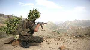 Un terroriste abattu et un groupe armé encerclé