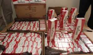 حجز أزيد من 18 ألف خرطوشة سجائر في تبسة