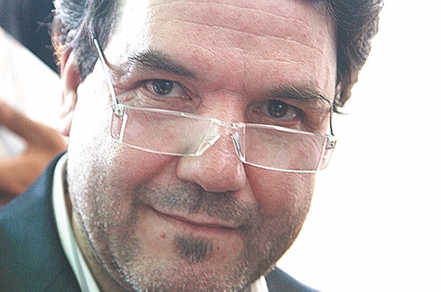 Mohamed Arkoun au sommet d'un minaret