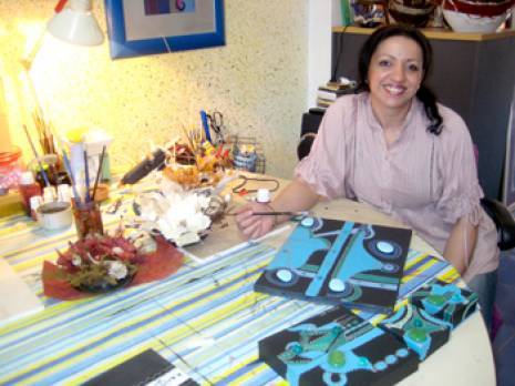 Nedjma Daoudi : elle entre dans l'art !