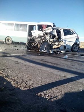 هلاك شخص وإصابة اثنين آخرين في اصطدام سيارة بحافلة في قالمة