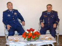 Le général-major Znakhri reçoit le général d'Armée aérienne de Chine, Ma Xiaotian