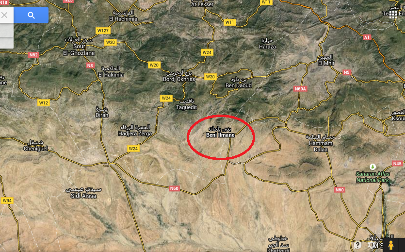 هزة أرضية بقوة 3.7 تضرب بلدية بني يلمان بولاية المسيلة