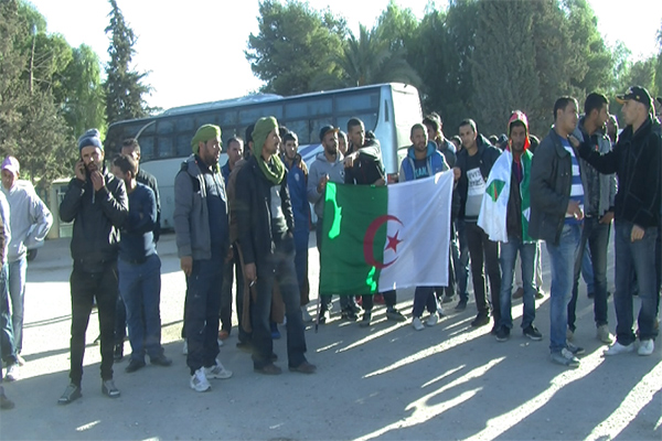 مسيرة من بئر العاتر إلى تبسة مشيا على الأقدام من أجل العمل