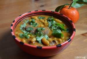 Loubia à la coriandre