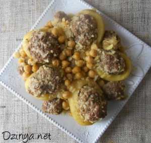 Dolma batata (mijoté de pommes de terre farcies)