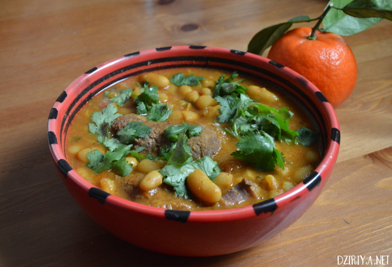 Loubia à la coriandre