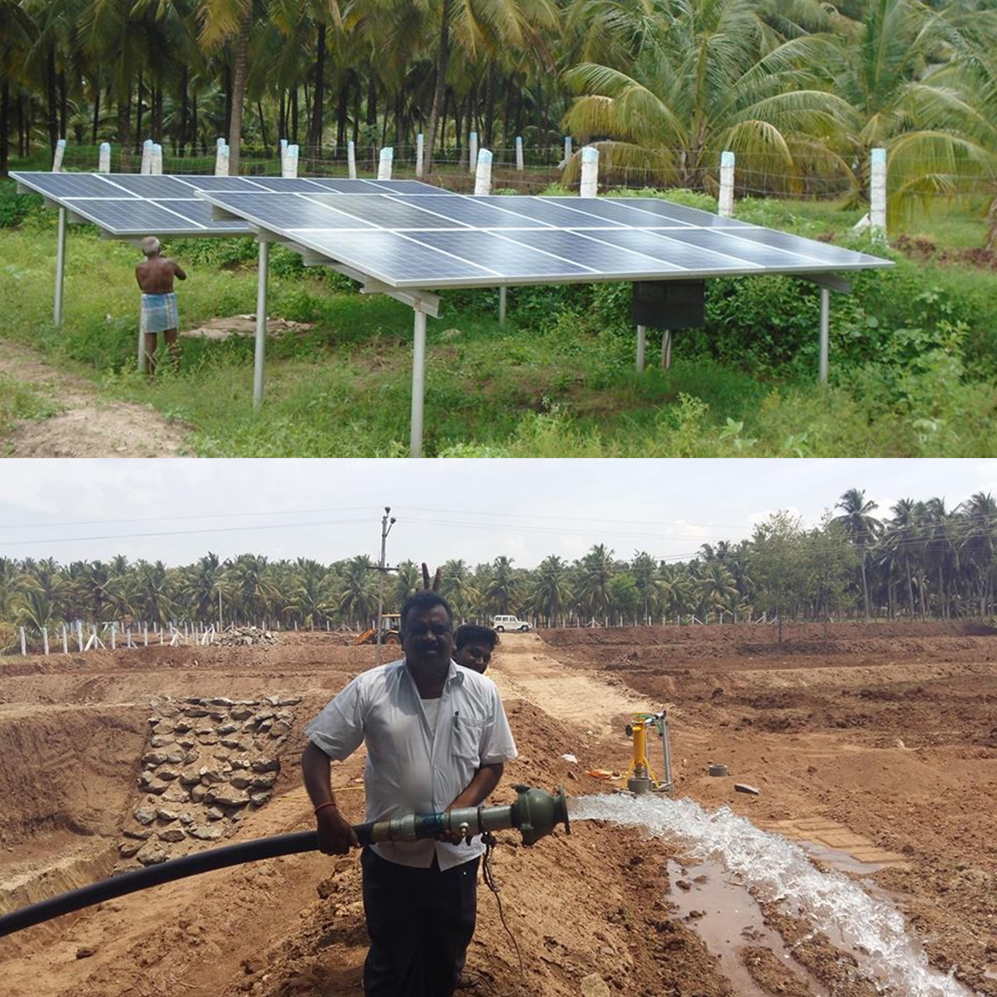 Les pompes d'irrigation à énergie solaire