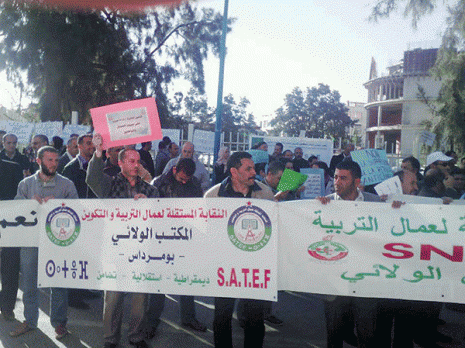 Démonstration de force à Boumerdès