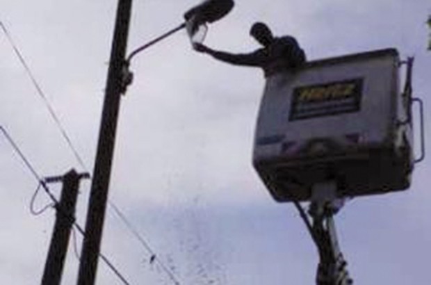 Eclairage public défaillant