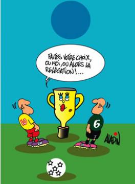 Dame coupe occupe la scène