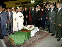 La dépouille mortelle de Warda El Djazaïria à Alger