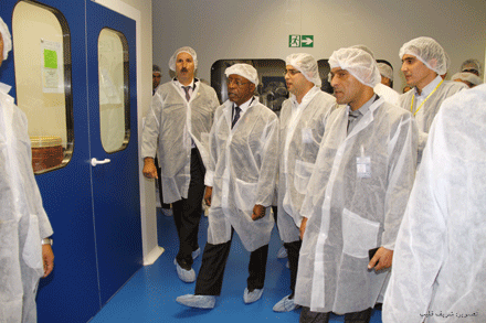 رئيس وزراء ليسوتو يزور منشآت صناعية بقسنطينة