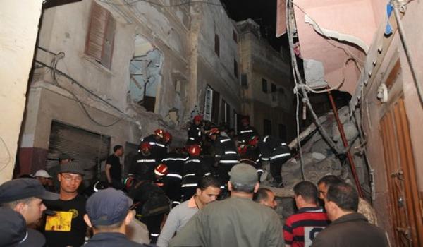 5 جرحى وامرأتان مفقودتان في انهيار منزل بسكيكدة