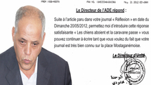 Quand le directeur de l'ADE de Mostaganem insulte « Réflexion »