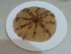 Tamina Algéroise : Gâteau de semoule au miel