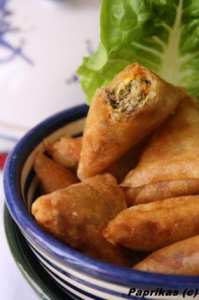 Briouates à la viande hachée